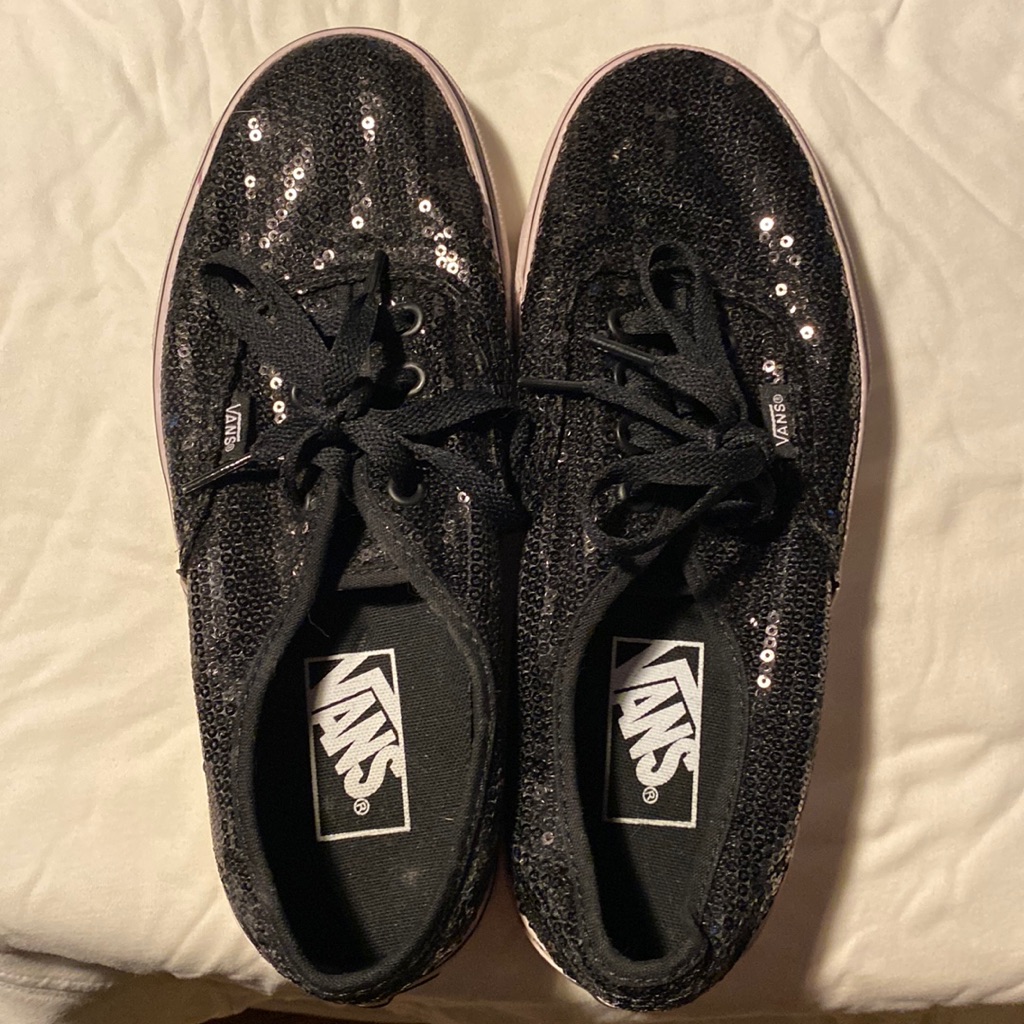 Sequined Vans